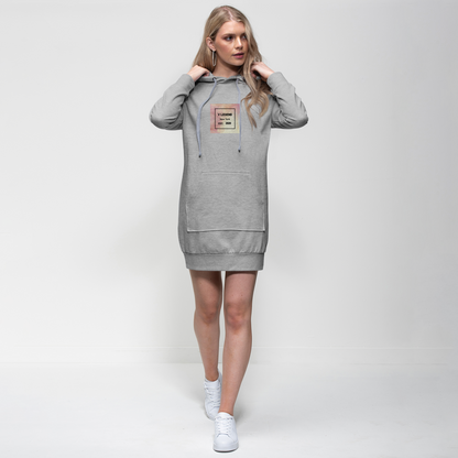 V Legend Beauty Women Sexy Premium Adult Hoodie Dress~ Gray & Black