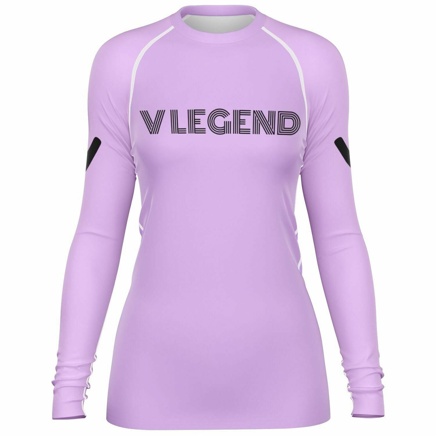 V legend 2024 Women's Rashguard - Light Pruple