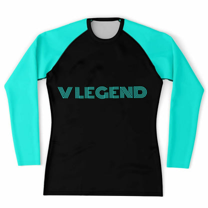 V Legend 2024 Men's Rashguard - Black And Green (3styles)