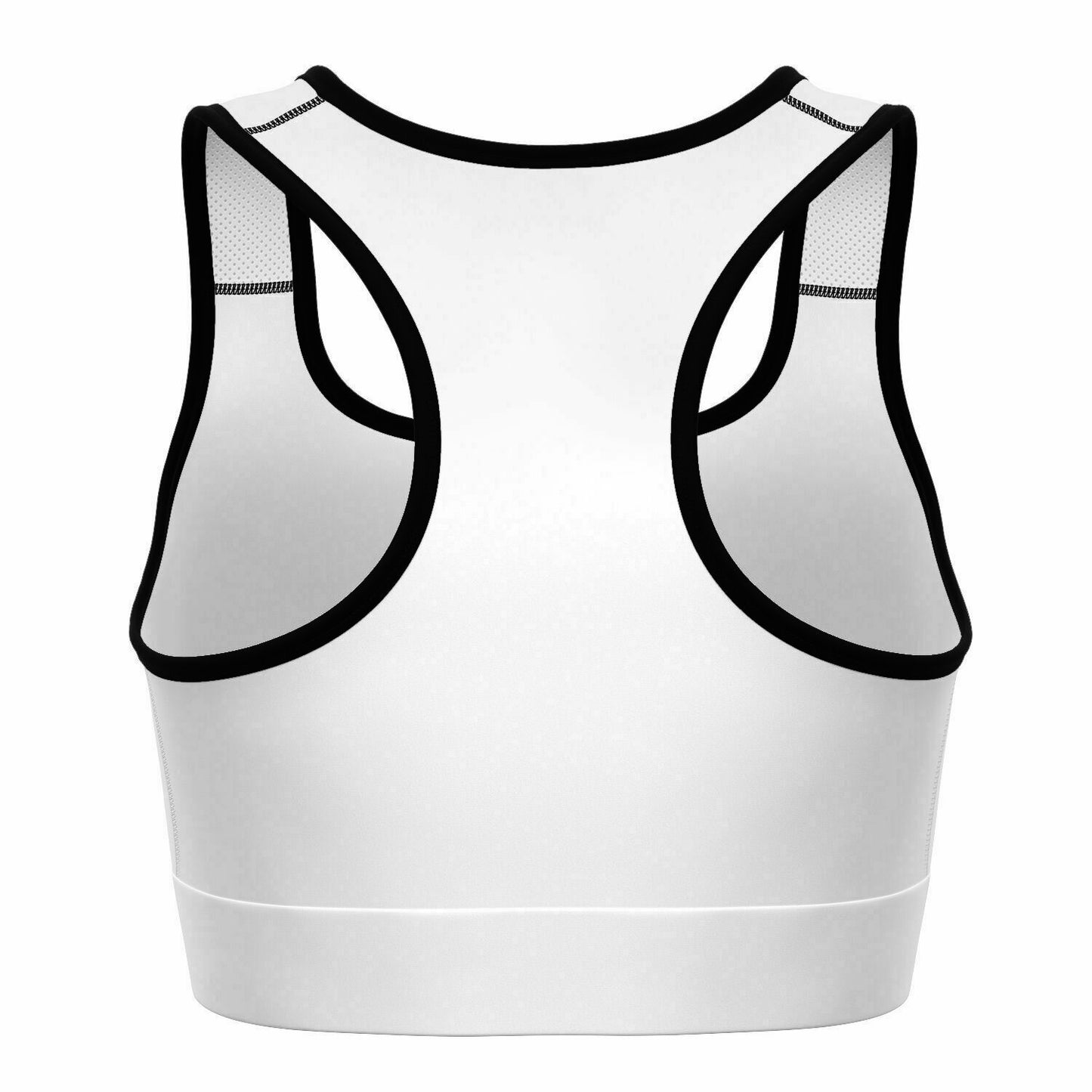 V Legend Women Black And White Sports Bra