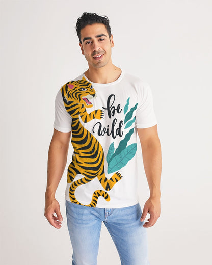 V Legend Tiger Images Men's All-Over Print Tee