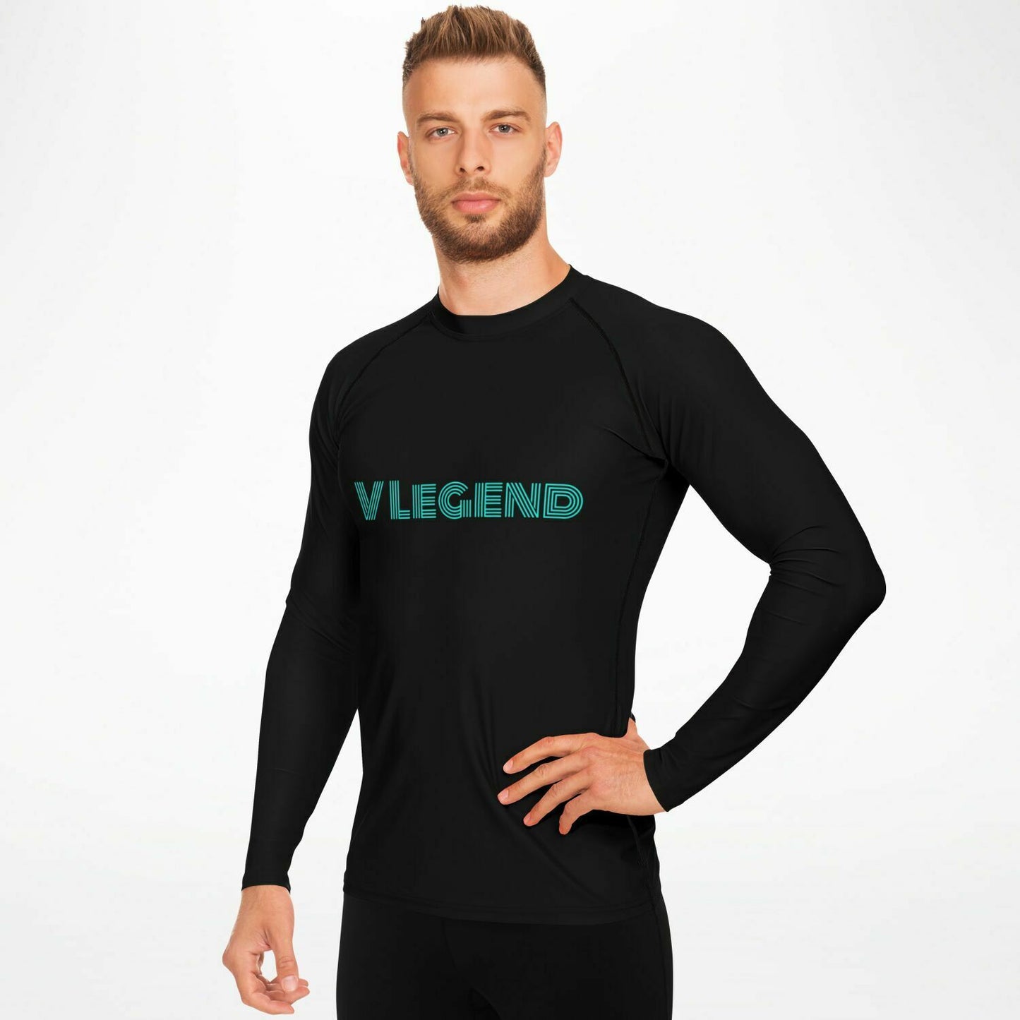 V Legend 2024 Men's Rashguard - Dark Black (3 styles)