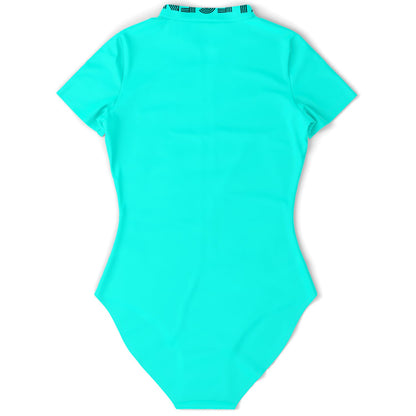 2024 V Legend Women Swin Suit:  Green Apple Colors