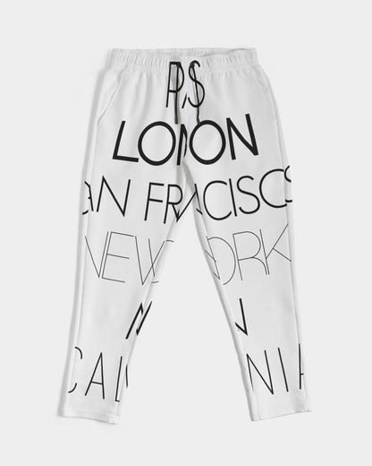 V Legend In Fashion City  Men's All-Over Print Joggers