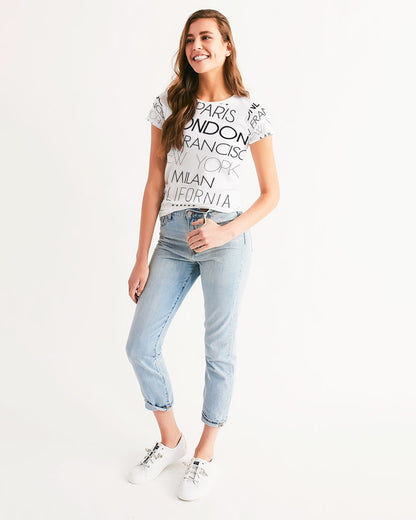 V Legend In Fashion City  Women's All-Over Print Tee