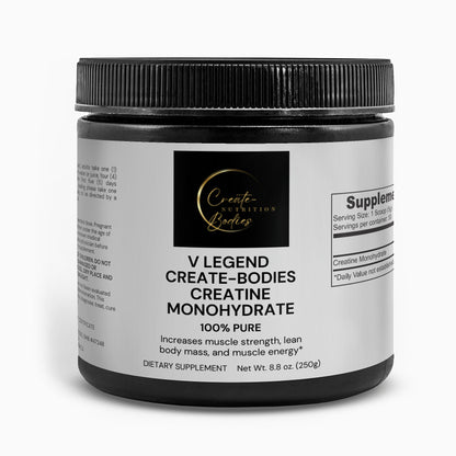 V Legend Create-Bodies Nutrition : Creatine Monohydrate (Sport & Athletic Adult) NSF+GMP  CERTIFICATES