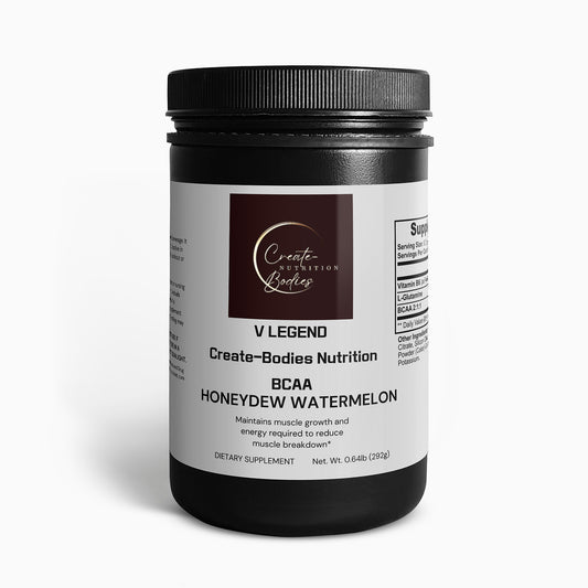 V Legend Create-Bodies Nutrition : BCAA Post Workout Powder (Honeydew/Watermelon)-2023 FDA + GMP CERTIFICATES