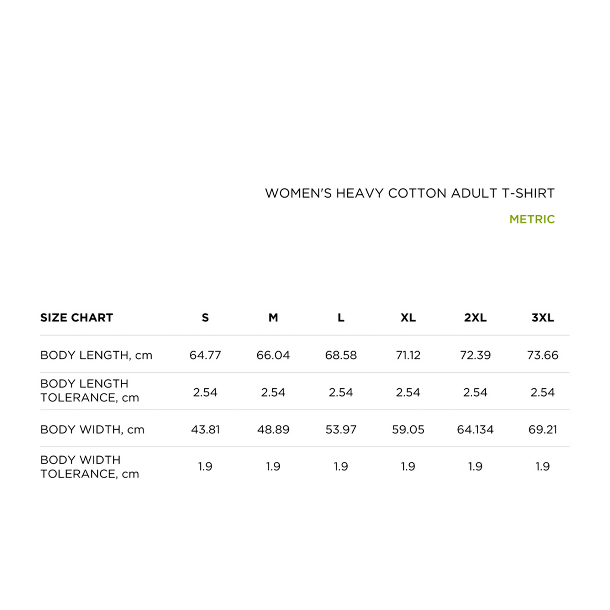 size_chart_metric